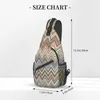 Backpack Multicolor Sling Chest Bag Custom Camouflage Contemporary Crossbody Shoulder For Men Travel Hiking Daypack