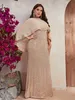 plus size Mother of the Bride Dresses Scoop Beaded Sash Wedding Evening Party Gowns Long A Line Prom Dress Formal Evening Gowns special occasion Wedding Guest Dress