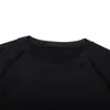 Męskie swetry kompresyjne koszulka męska Tshirt Długie rękaw Czarna top fitness filtrood okrągła Druga skóra Szybka sucha oddychanie swobodne Tshirt 4xl 231010