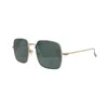 Designer zonnebrillen voor mannen en vrouwen Modemodellen Speciaal UV 400 dubbel brugframe Meerkleurige gradiëntlenzen Outdoor merkontwerp