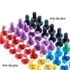 Dérailleurs de vélo 12 pièces / Lot de boulon de rotor de frein à disque de vélo T25 Torx M5 10 vis de fixation en acier inoxydable VTT accessoires de cyclisme pièces outil 231010