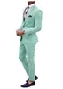 Costumes pour hommes, Tuxedos de marié vert, costume sur mesure pour homme, sur mesure, pour mariage sur la plage (veste et pantalon)