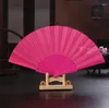 Party Favor 100pcs Plastic Wedding Fan Foding Hand Shower Favors For Guests Decoration Giveaways Wholesale