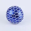 6.0CM Large Size Glitter Powder Mesh Squish Grape Ball Fidget Toy Anti Stress Venting Squishy Balls Squeeze Toys Decompression Anxiety Reliever