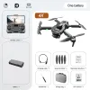 Nouveau LS-KS11 2.4G Drone RC sans brosse Professionnel avec 4K HD Double caméra WIFI FPV pliable RC quadrirotor caméra Drones