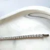 Lab Created Diamond Jewelry 925 Silver GIA IGI Certified 4mm Round Cut HPHT Diamond Lab Grown Diamond Chain Tennis Armband