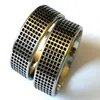 36pcs Men's Punk Bands Ring Male Female 8mm Comfort-fit Stainless Steel Rings Black Oil Filled Man Jewelry Whole lots167o