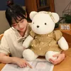 Pluszowe lalki Kawaii Teddy Bear Flexed Cartoon Animsl Dostosowanie Plushie dla dzieci Prezent urodzinowy 231009