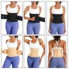 Waist Tummy Shaper MISTHIN Trimmer Corset Fitness Slimming Sheath Woman Flat Belly Belt Cincher Double Wrap Workout Trainer Shapewear 231010