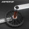 Bike Groupsets ZEROING Road Folding Bicycle Crankset 10 11 12speed GXP Single Chainring 40 42 44 48T With Bracket Bottom BSA For Gravel 231010