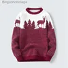 Women's Sweaters Men Sweater Christmas Snowflake Little Deer Sweater Autumn Hollow Pullover Women Crew Neck Warm Couple Christmas Sweater MenL231010