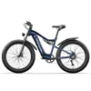 E-bikes Elektrische fiets 26 inch E-mountainbikes 840WH Ebike 500W BAFANG-motor Bromfiets 3.0 Fat Tire-fiets 17,5Ah 48V Samsung-batterij MTB Volledig geveerd