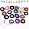 Fashion Velvet Scrunchie Elastic Hair Bands Solid Color Headband Ponytail Holder Hair Ties Accessoires Classic Hair Ring 2792