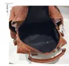 School Bags Korean Version Of The College Style Backpack Women's Wild Fashion PU Leather Middle Student Schoolbag Trend Backpacks