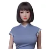 TPE Full Sized AdultSexDolls Solid silicone doll with skeletonSolid Silicone Love Doll for Men Artificial Vagina Adult lovedoll