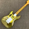 Custom shop, Made in China, chitarra elettrica ST di alta qualità, pickup in 3 pezzi, tastiera in acero, hardware cromato, spedizione gratuita