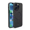 Luxury Weave Pattern Strong Magnetic Cover Case for iPhone 11 12 13 14 Plus 15 Pro Max Chinese Knot Style Phone Shockproof Cases