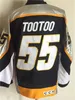 Retro Hóquei Vintage 9 Paul Kariya Jersey CCM 21 Filip Forsberg 22 Jordin Tootoo 44 Kimmo Timonen 47 Radulov 55 Jordin Tootoo 6 Shea Weber Classic Retire Mens Stitch