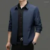 Męskie kurtki iglelesnoah Spring Antumn Men Men Casual Fashion Solid Slim Fit Płaszcz Busines