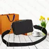 Bolsos de diseño MINI ALPHA WEARABLE cinturón bolso de hombro alto Hombres Bolso de cuero amarillo bolso de pecho bolsos de cintura bolso multiusos Bolso Messenger mujer Bolso de cámara bolso