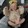 19Inch Levi Reborn Baby Doll redan målade färdig som sov nyfödda baby storlek 3D hud synliga vener samlar in konstdocka