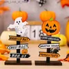 Other Event Party Supplies Halloween Pumpkin Bat Hanging Pendant Bead String Tassel Spook Witch Drop Ornament Happy Halloween Day Party Decors For Home Q231010