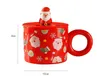 Mugs Creativity Christmas Ceramic Mugs Coffee Mug Cute Gingerbread Man Water Cup Girls Boys Friends Gifts tasse 231009