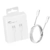 Câbles PD de qualité OEM 20 W 12 W 1 m 3 pieds 2 m 6 pieds Câble USB C vers type C Cordons de charge rapide Cordon de chargeur rapide Câble iPhone pour iPhone 14 13 12 11 et téléphones intelligents Samsung