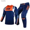 Others Apparel 2021 MX ATV Dirt Bike 360 Pro Circuit Gear Set Motorbike Mountain Offroad Mens Racing Suit Pants ComboL231007