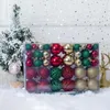 Christmas Decorations 0236Christmas Balls 3-6cm 100pcs /Set Christmas Baubles Ornament Ball Party Home Garden Decoration For Christmas Tree Decoration 231010