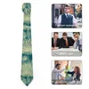 Bow Ties Dandelion Tie Vintage Plant Retro Trendy Neck For Male Leisure Great Quality Collar Design Necktie Accessories