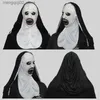 Theme Costume The Nun Cosplay Come Women Men Halloween Long Robes The Conjuring Black Outfit Masks Horror Ghost Cosplay Come Q231010