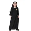 Roupas étnicas Menina Muçulmana Abaya Maxi Vestido Flare Manga Doce Longo Robe Vestidos Meninas Ramadan Árabe Islâmico Bonito Partido Princesa Vestidos