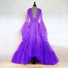 Vêtements de nuit pour femmes Loli Boudoir Robe Tulle Femmes Vêtements sexy Manches longues Robe d'été pour la robe de photographie Fête d'anniversaire