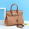 A Bojin Luxury Bag Strauß großer Kapazität gemustertes Cowhide -Tasche Modestil 2023 New Leder One Schulterkreuzkörper tragbare Frauen 50ll