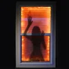 Autres fournitures de fête d'événements Autocollants muraux d'Halloween Décorations fantômes Auto-adhésif Horreur Empreintes digitales de sang Autocollants de porte fantôme Autocollant de verre de fenêtre 231009