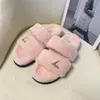 Designer Fashion Women Wool Sandals Warm Comfort Slippers Woman Slipper Shoes Autumn Winter fashion fluffy fuzzy slippers Warm