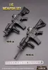 الأرقام العسكرية Minitimes Mini HK416 1/6 مقياس M4 Assault Rifle Soldier Soldier Gun Gun Gun Comple