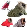 Vêtements pour chiens Sweat à capuche à fourrure douce Vêtements en coton chaud pour petits chiens Coupe-vent Veste pour animaux de compagnie Manteau d'hiver Vêtements Yorkies Chihuahua