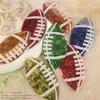 American Football Ceici Patches 8 Colours Rugby Applique Patch Haftowane żelazo na łatach do DIY Szyw Dżinsy torebki kurtki plecakowy kapelusz