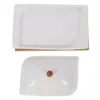 Dinnerware Sets Butter Dish Lid Keeper Container Countertop Holder Preservation Box Storage Wooden Reusable Cheese Plate Ceramic