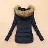 Женская пуховая зимняя куртка с большим мехом, женская теплая парка 2023 с капюшоном, короткое пальто, женское, большие размеры 6XL, тонкое
