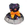 Vêtements pour chiens Vêtements d'Halloween Robe Vêtements pour animaux de compagnie drôles Costume Petits chiens Fournitures