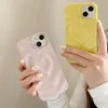Handyhüllen Koreanisches glänzendes Herz 3D-Hülle für iPhone 12 13 14 Pro Max Fundas Wellenform Kreative weiche rückseitige Abdeckung Shell für 11 15 Coque 231010