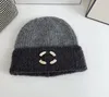 Koreanischen Stil Verdickte Winter Buchstaben Gestrickte Hut Warme Wolle Hut frauen All-Match Closed Toe Beanie Hüte