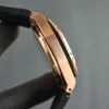 Montre homme mouvement mécanique automatique montres 42mm lumineux verre renforcé caoutchouc montre-bracelet Montre De Luxe