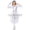 Temadräkt Carnival Halloween Horror Vampire Zombie Family Costume Day of the Dead Creepy Ghost Cosplay Fancy Party Dress X1010