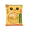 Bambole di peluche Kawaii Ciambella Borsa Mini Puff Palline Patatine fritte Biscotti Bambole Biscotti Snack Cibo Peluche Cuscino Giocattoli per bambini 231009