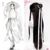 Anime Heaven Official's Blessing Cosplay Xie Lian Wig Black Tian Guan Ci Fu Hanfu Wigs Men Halloween Heat Resistant Syntheticcosplay