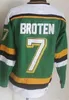 Retro Hockey Vintage 7 Neal Broten Jersey CCM Classic 23 Brian Bellows 4 Craig Hartsburg 20 Dino Ciccarelli 1 Gump Worsley 11 JP PARISE 30 Jon Casey 9 Mike Modano Retire